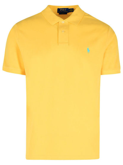 Polo Ralph Lauren Gul bomullspikétröja