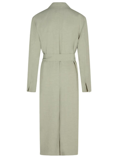 PAROSH Green Viscose Blend Duster