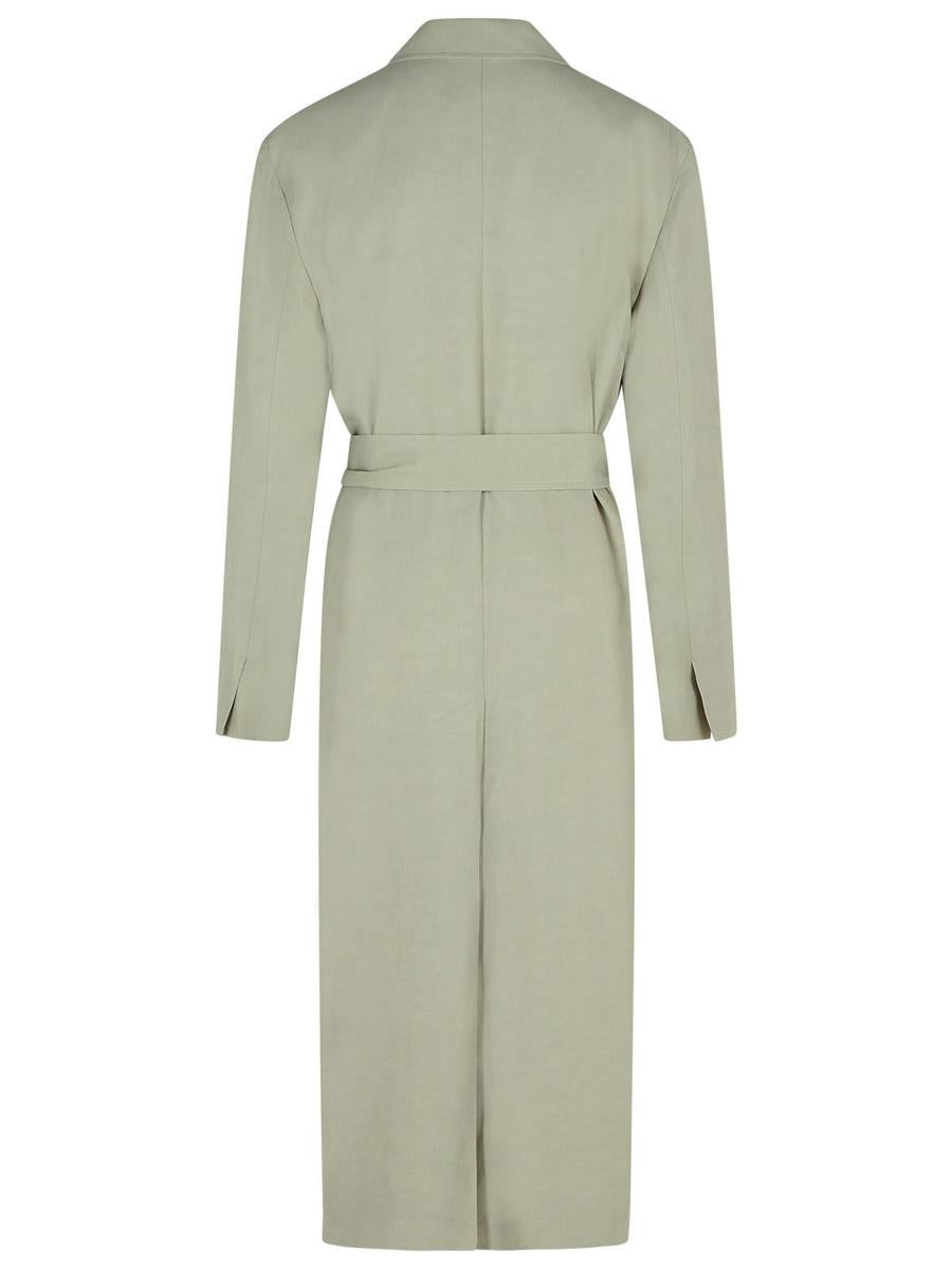 PAROSH Green Viscose Blend Duster