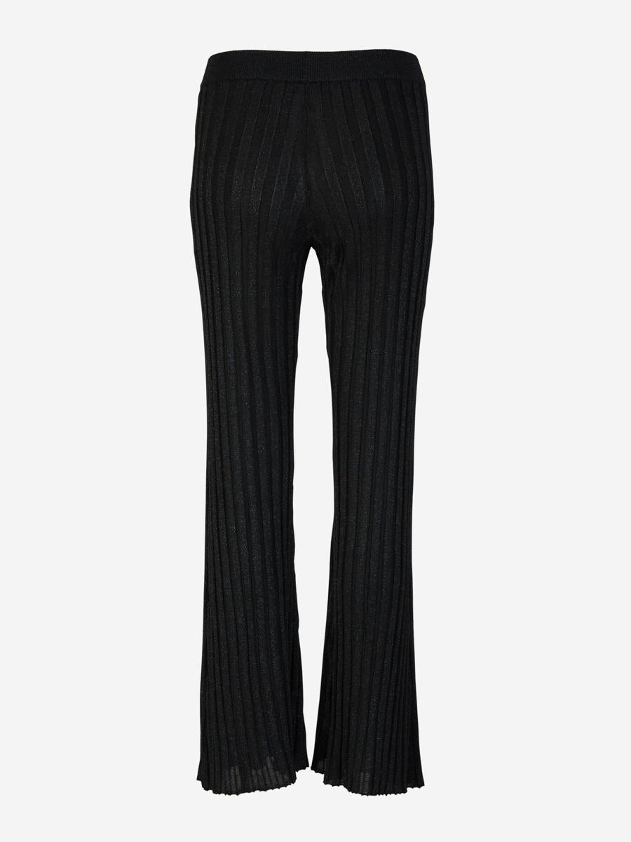 Stella McCartney Lurex Stickade Byxor