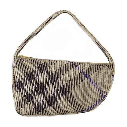 Burberry Stickad Baguette-väska