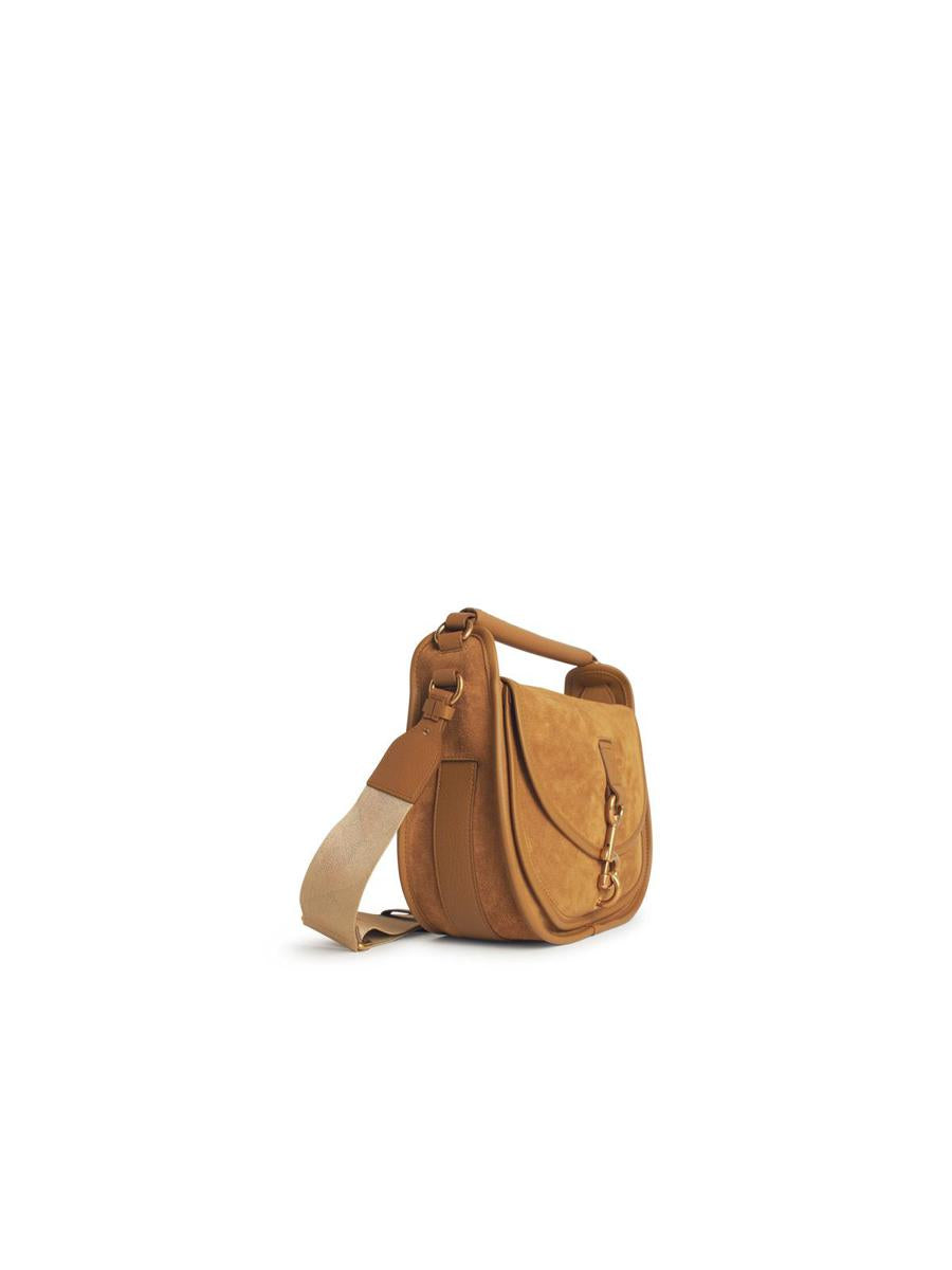 Burberry 'Messenger' brun mockaväska