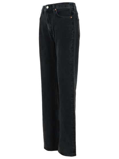 Agolde 'Leena' 'Stage' regenererade bomullsjeans