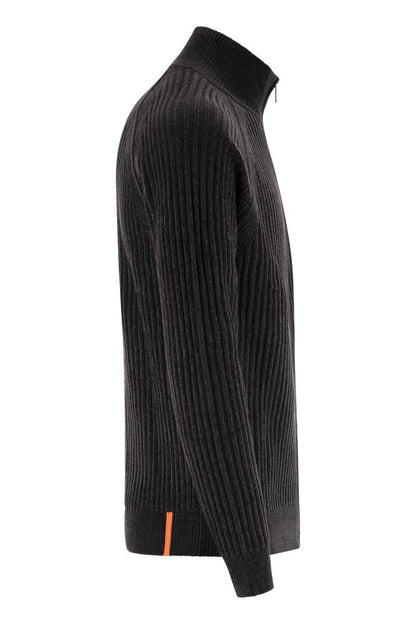 RRD Velvet Rave Full Zip Knit - Kofta med dragkedja
