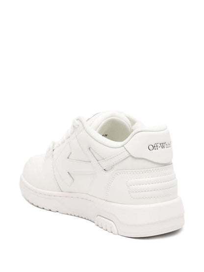 Off-white platta skor