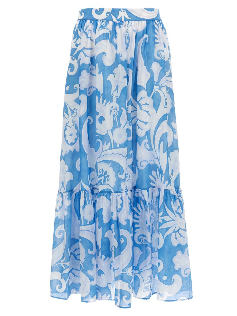 Etro blommig kjol