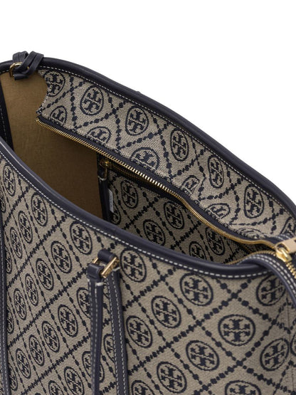 Tory Burch T Monogram Dragkedja Tote