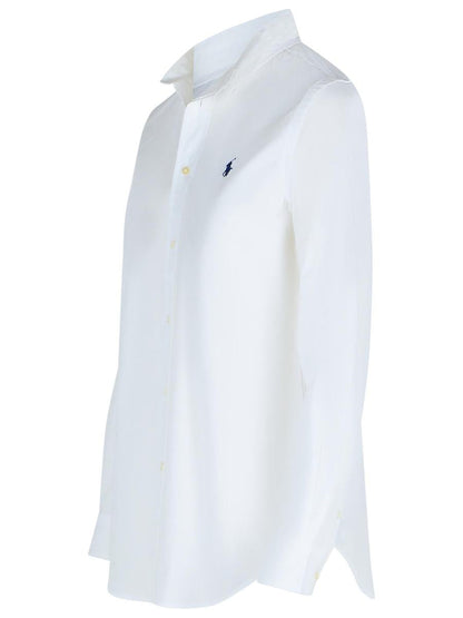 Polo Ralph Lauren vit bomullsskjorta