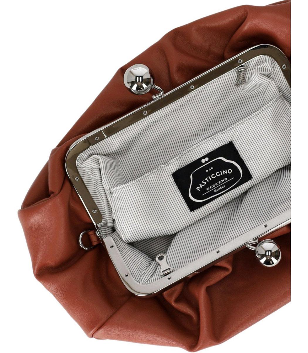 Weekend Max Mara Pasticcino Cubico Medium Coccio Clutch