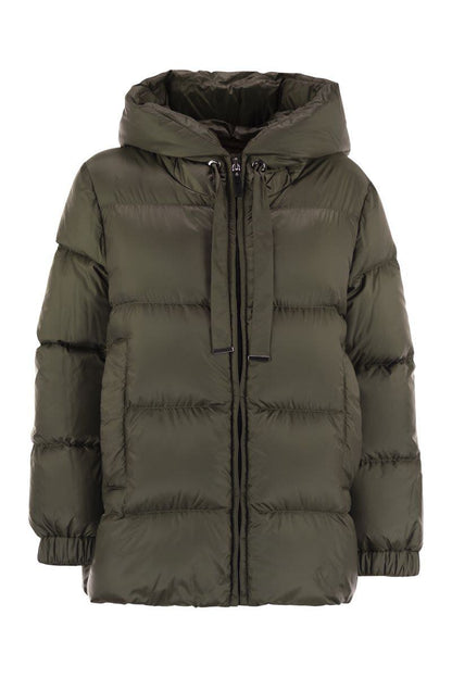 Max Mara The Cube Seia - Droppsäker dunjacka i kanvas