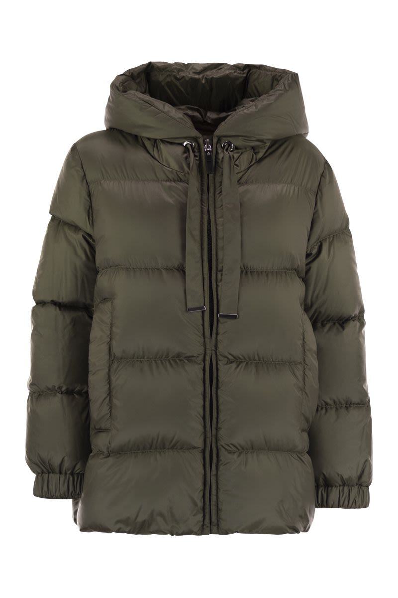 Max Mara The Cube Seia - Droppsäker dunjacka i kanvas