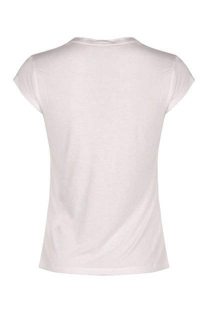 Elisabetta Franchi T-shirt med logotyptryck
