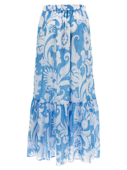 Etro blommig kjol