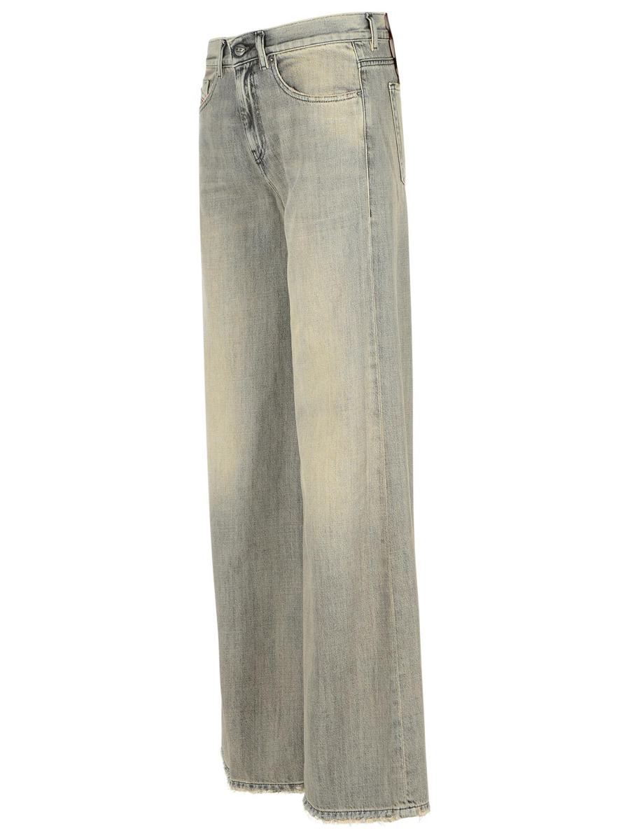 Diesel '1978 Akemi' Grå Jeans i Bomullsblandning