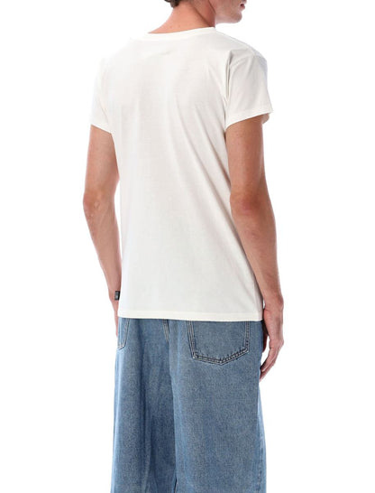 MM6 Maison Margiela T-shirt i bomull med stjärnmärke