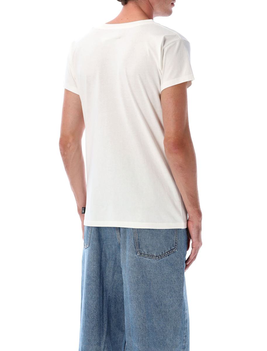MM6 Maison Margiela T-shirt i bomull med stjärnmärke