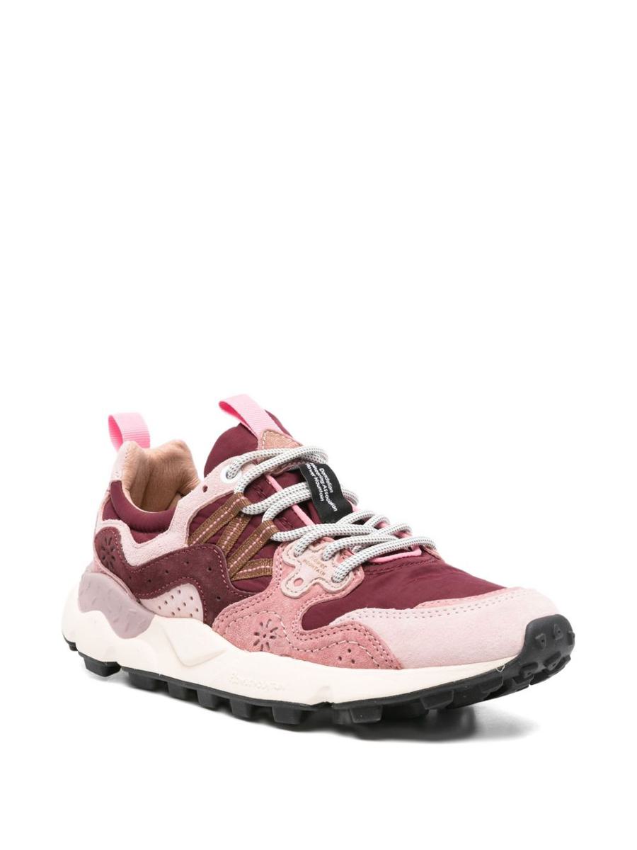 Blommiga bergssneakers