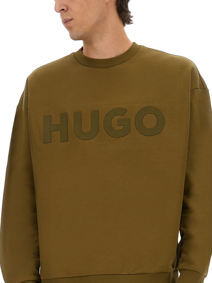 Hugo Boss överdimensionerad tröja med logotyp
