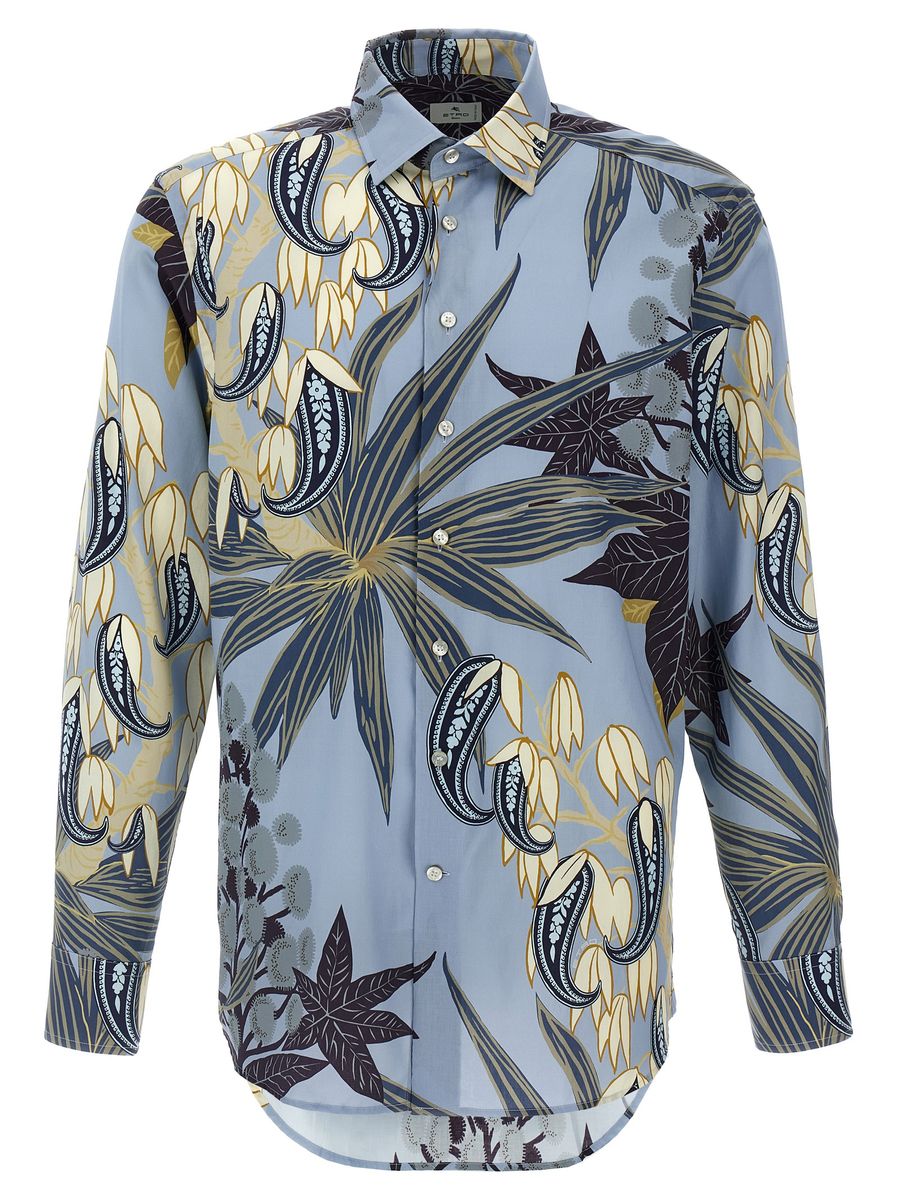 Etro 'Paisley Foliage'-skjorta