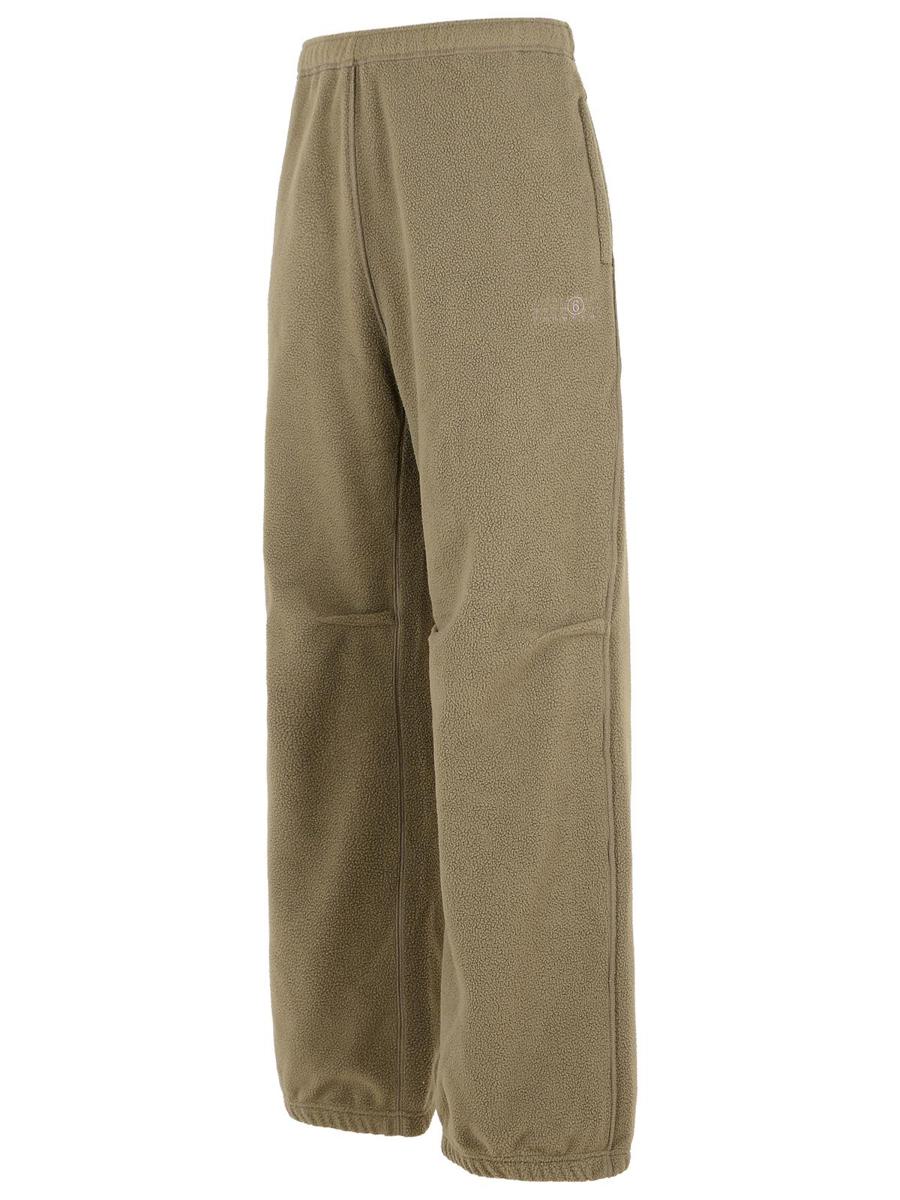 MM6 Maison Margiela Taupe Polyesterbyxor