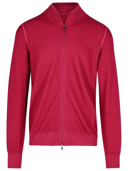 Gran Sasso Röd Virgin Wool-tröja