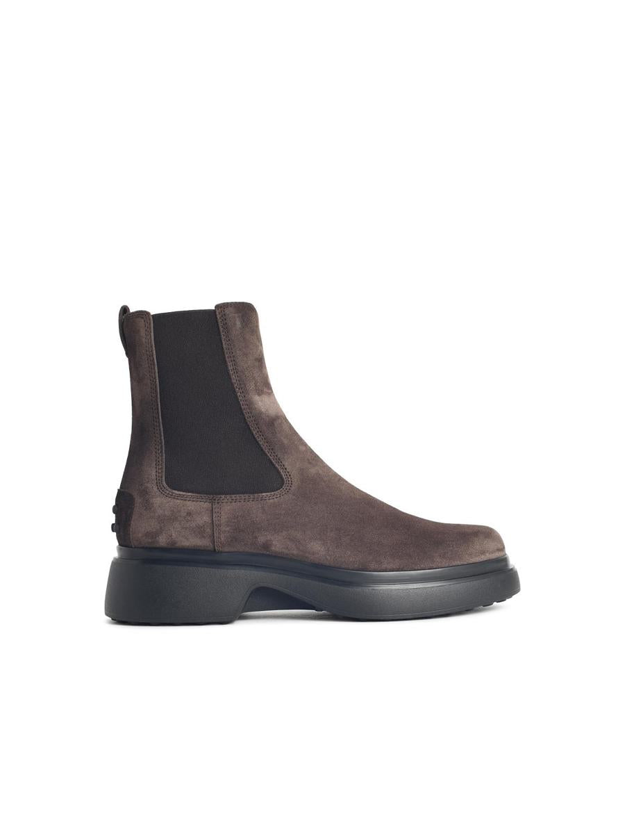 Tod'S Bruna Mocka Ankelstövlar