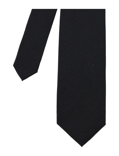 Auralee Fiskbensmönstrad Slips