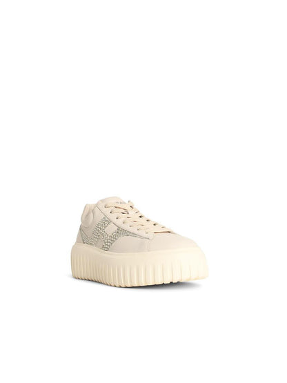 Hogan 'H-Stripes' Grå Lädersneakers