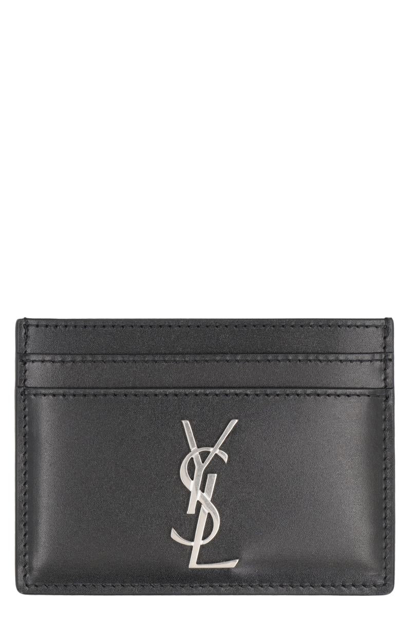 Saint Laurent Cassandre Läderkorthållare
