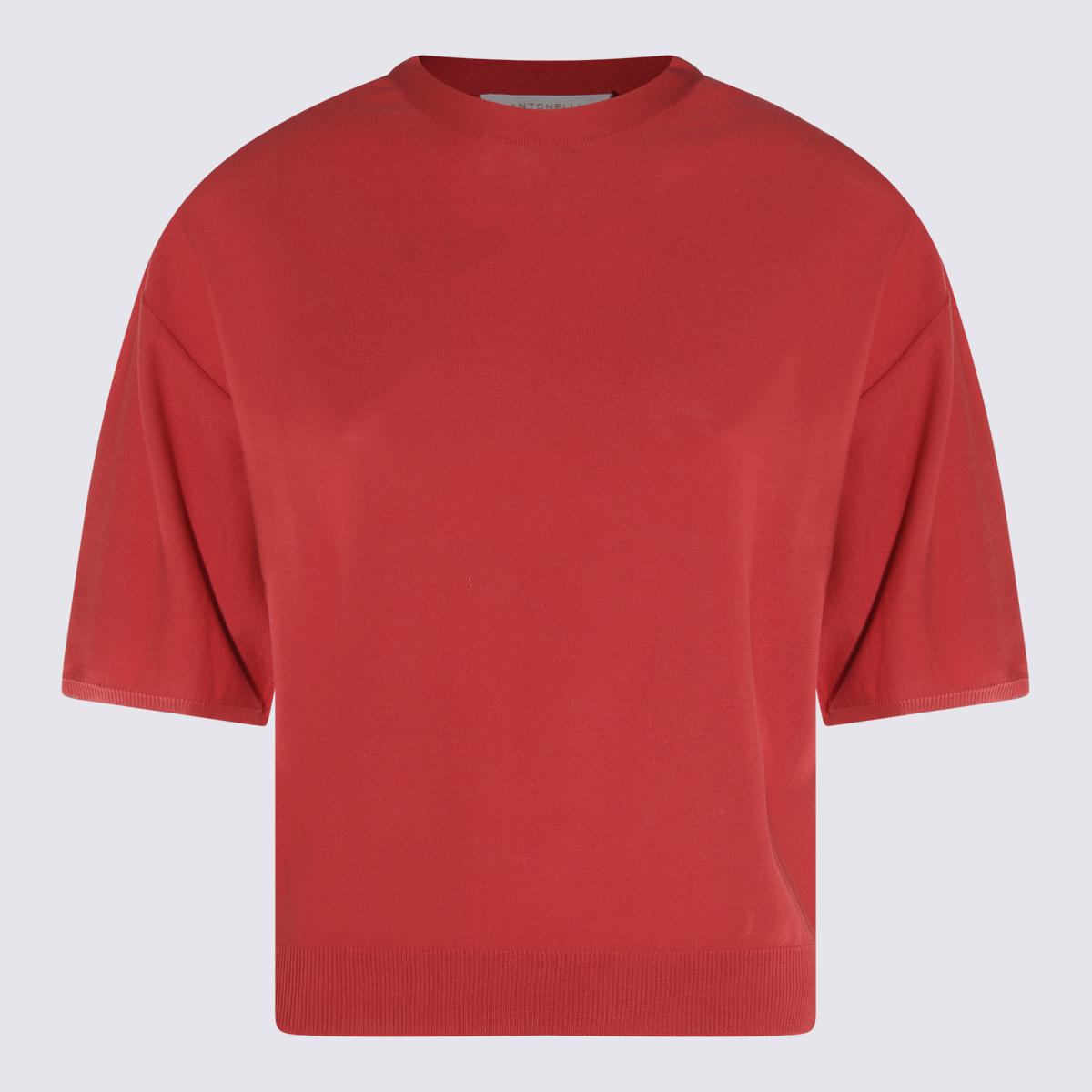 Antonelli Röd Linne T-shirt