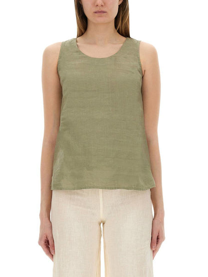 Topp i 120 % linoleumlinne