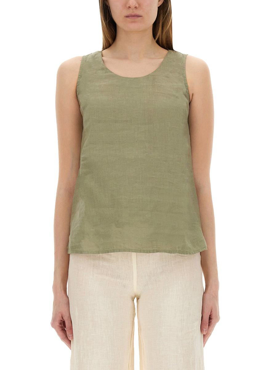 Topp i 120 % linoleumlinne