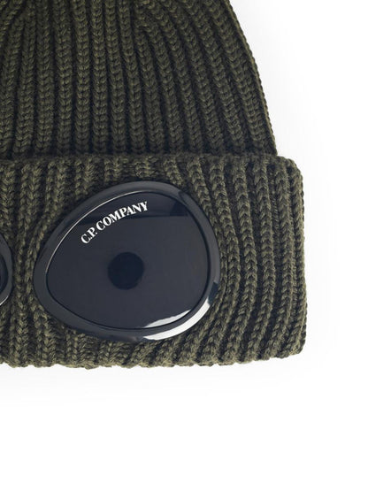 CP Company Grön Merinoullmössa