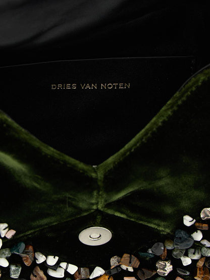 Dries Van Noten 'Embellished Envelope' kuvertväska
