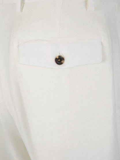 Lardini Linen Formella Bermuda Shorts