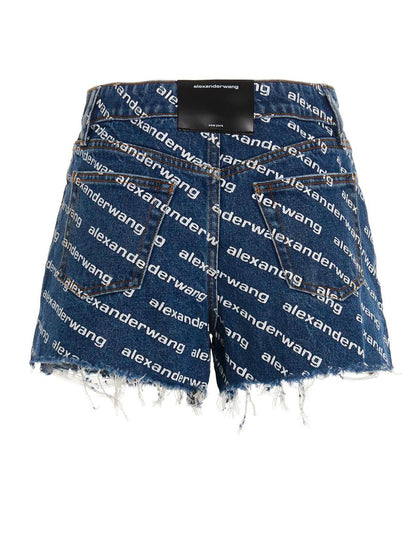 T By Alexander Wang Jeansshorts