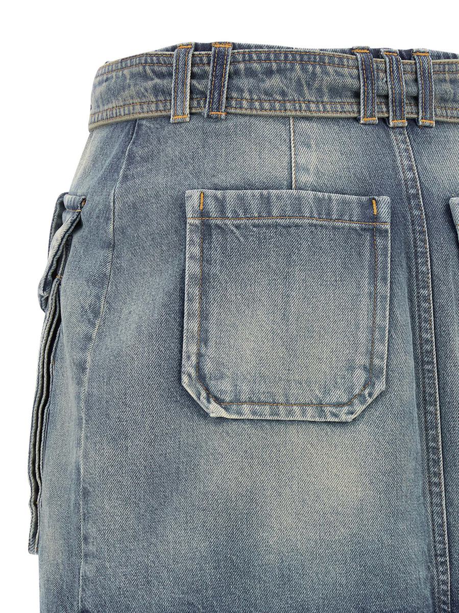 Balmain kjol med cargofickor