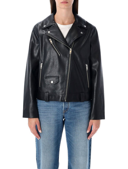 Levi'S Kendal svart eko-läder motojacka