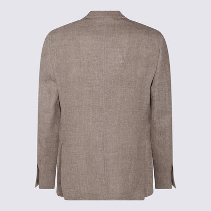 Lardini Beige Linnekavaj