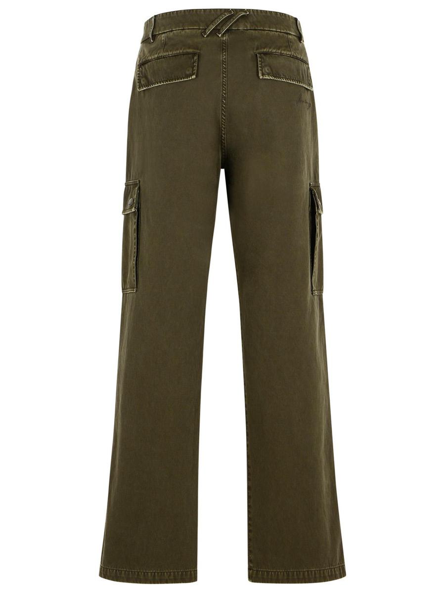 Burberry gröna bomullsbyxor