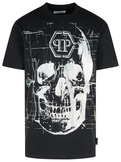 Philipp Plein svart bomulls-T-shirt