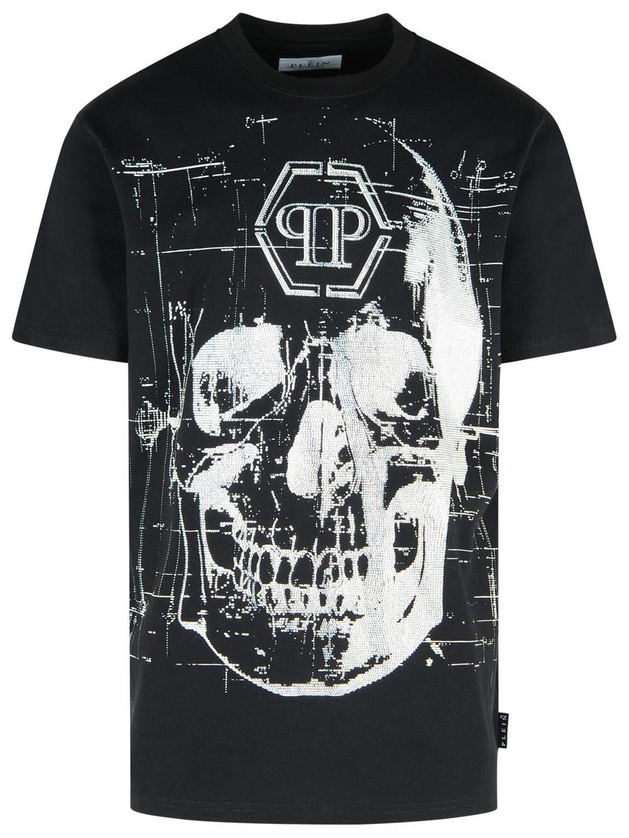 Philipp Plein svart bomulls-T-shirt