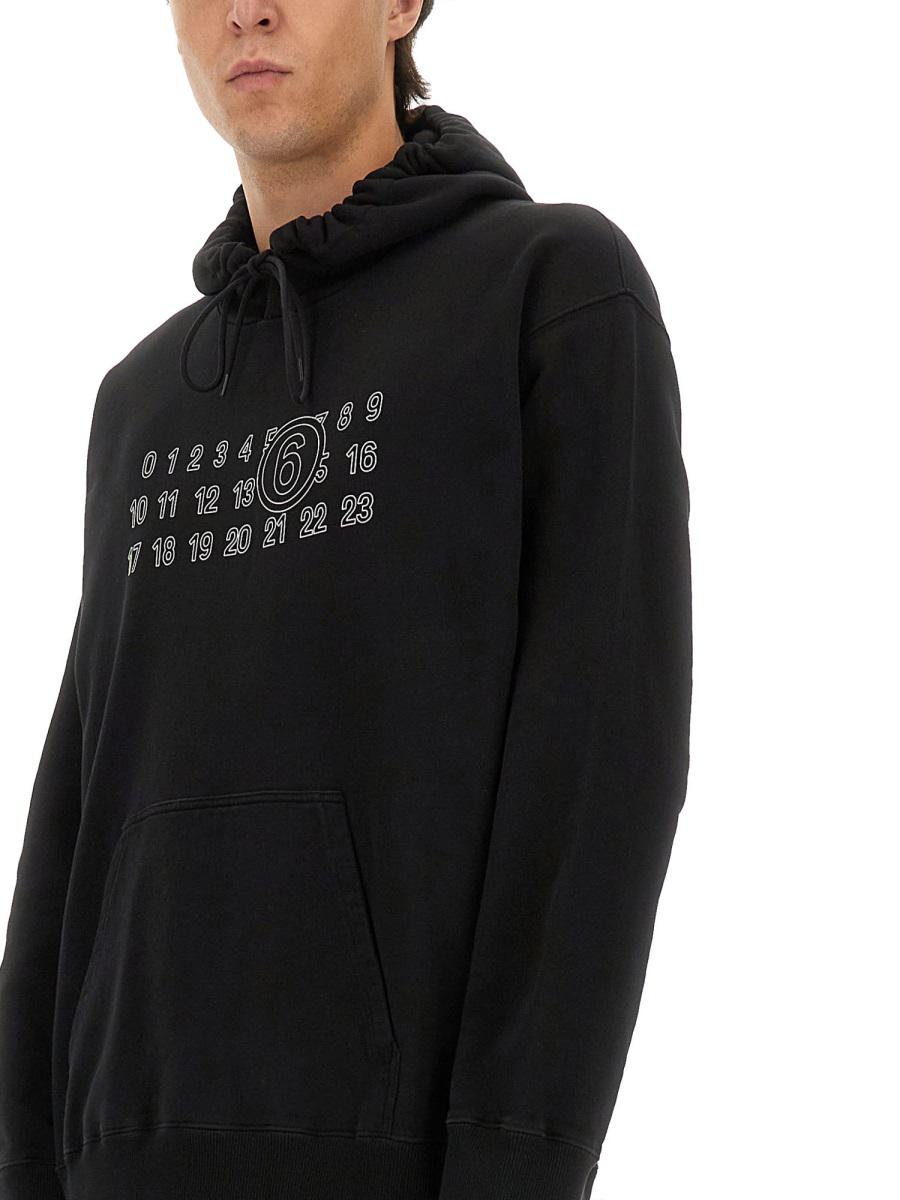 MM6 Maison Margiela Hoodie Med Tryck