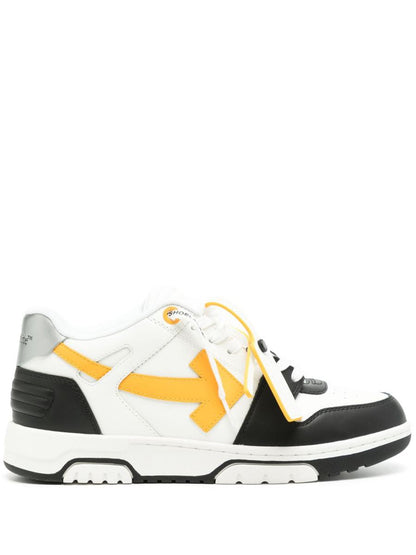 Off-white platta skor