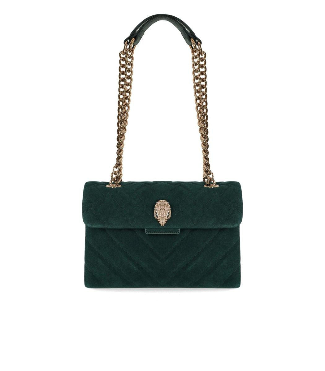 Kurt Geiger London Kensington Stor Grön Axelväska