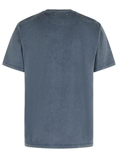 Golden Goose Blå Bomulls-T-shirt