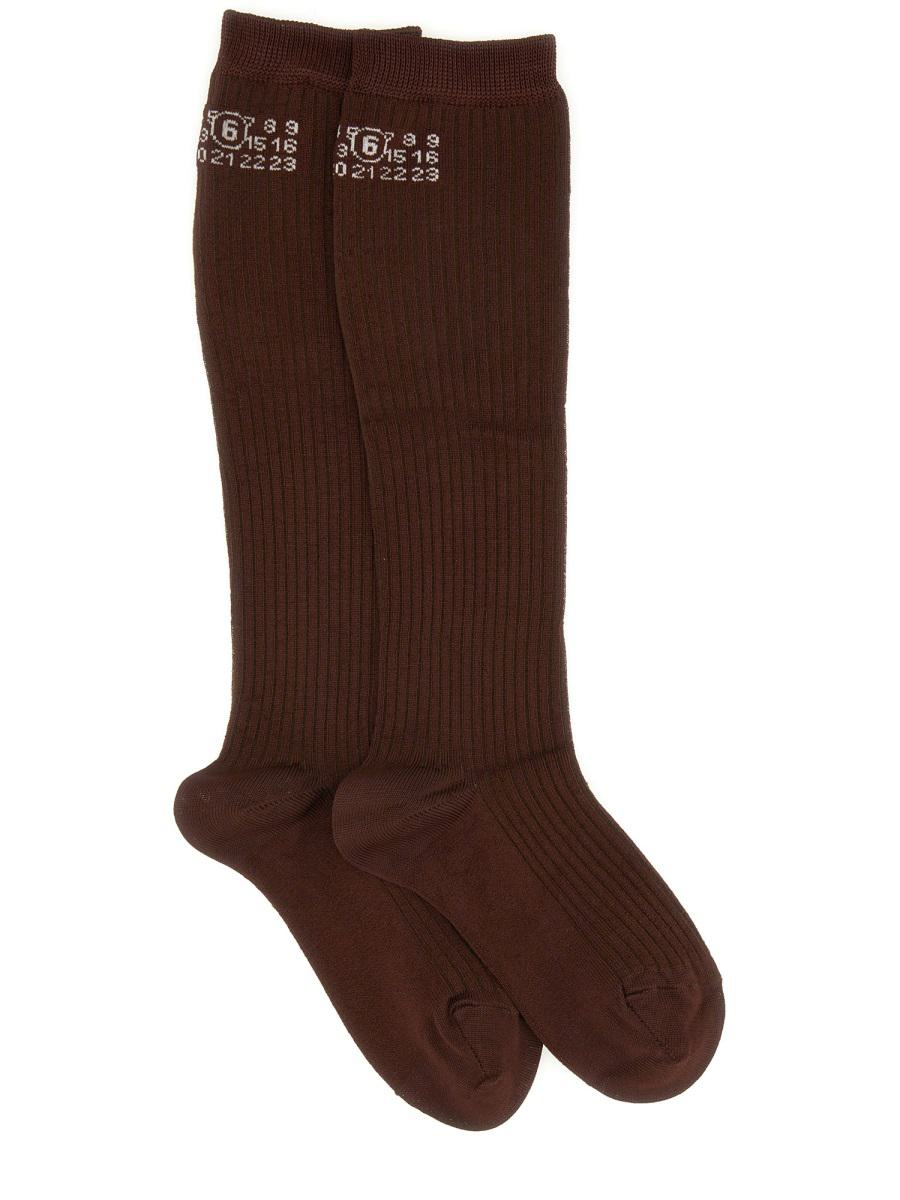 MM6 Maison Margiela Höga Strumpor