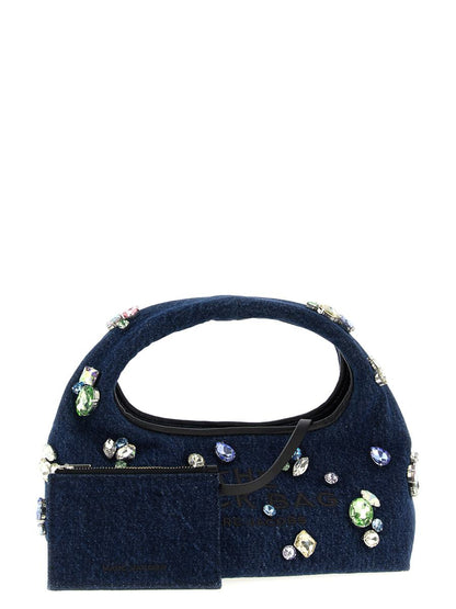 Marc Jacobs 'The Gem Denim Mini Sack' Handväska