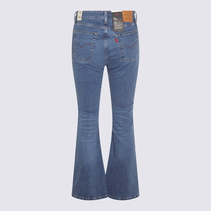Levi's Blå Bomullsdenimjeans