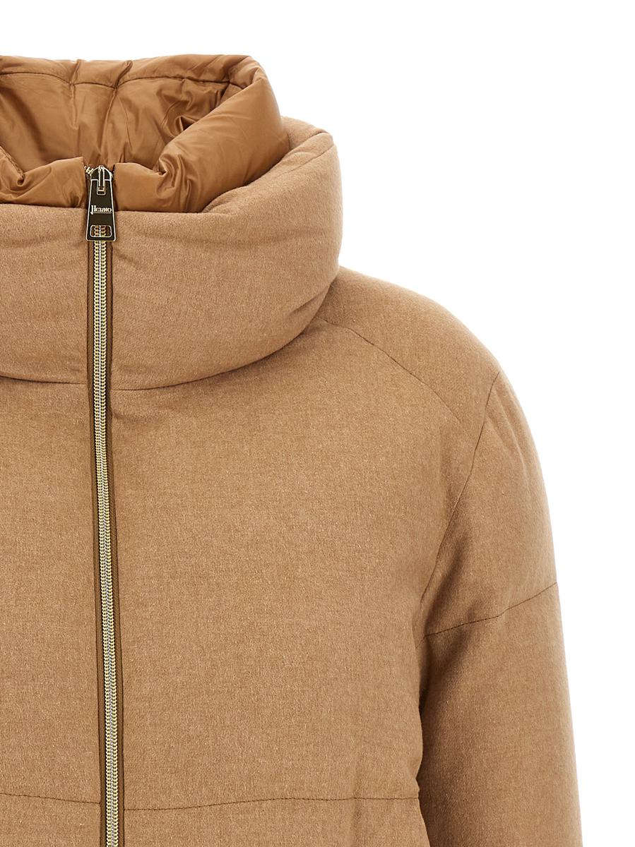 Herno Two-Material Pufferjacka
